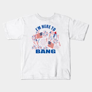 funny 4th of july Kids T-Shirt